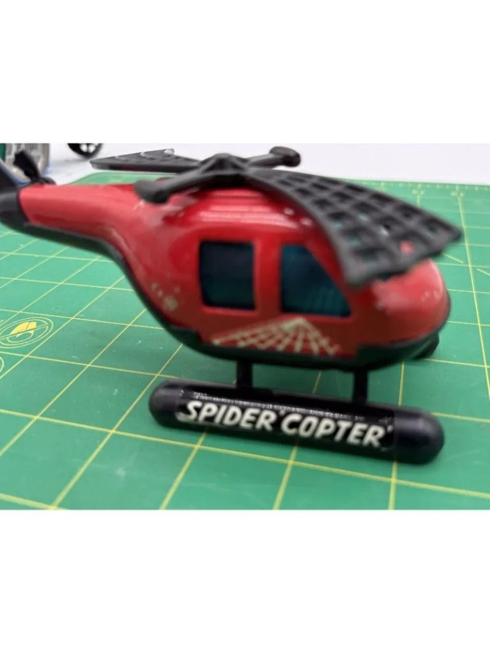 1980 Vtg The Amazing Spider-Man Red Spider Copter Buddy L Corp